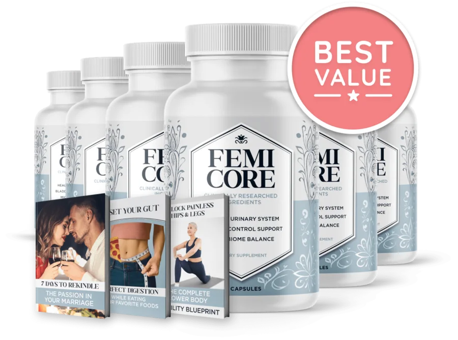 6 bottles of FemiCore