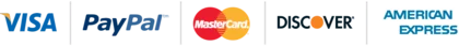 Visa, Mastercard, Amex accepted